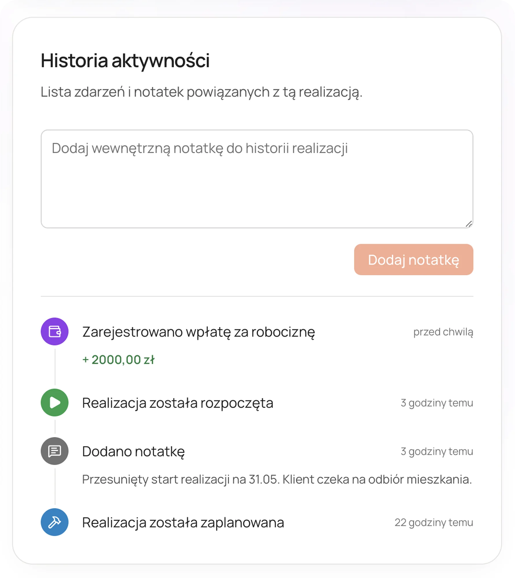 Wiesz dokładnie, co i kiedy się wydarzyło